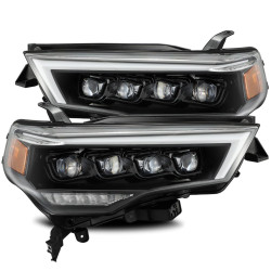 Buy Front headlights Toyota 4Runner 2014-2022 LED Nova Series Color Alpha-Black Alpharex AHL-T414-N-LB