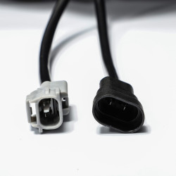 Купити Передні фари Toyota 4Runner 2014-2022 LED LUXX серія чорні AlphaRex AHL-T414-PL-SA-B