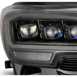 Buy Front headlights Toyota Tacoma 2016-2022 LED NOVA Series Color Alpha-Black Alpharex Ahl-TT16-N-LB