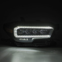 Buy Front headlights Toyota Tacoma 2016-2022 LED NOVA series Chrome Alpharex Ahl -tt16-N-C