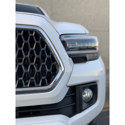 Buy Front headlights Toyota Tacoma 2016-2022 LED NOVA series Chrome Alpharex Ahl -tt16-N-C