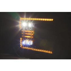 Buy FRON FROD F150 2018-2020 LED Nova Series Color ALPHA-BLACK ALPHAREX AXHL-FIF18-PLB-FLB-A-G2