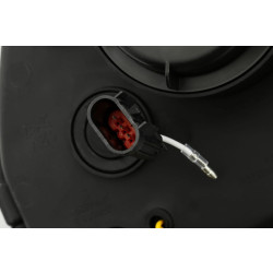 Buy Ford Mustang Ford 2010-2014 LED LUXX Series Carbon-Black Alpharex AHL-FM10-PL-SA-LB