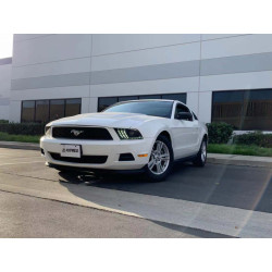 Buy Ford Mustang Ford 2010-2014 LED LUXX Series Carbon-Black Alpharex AHL-FM10-PL-SA-LB