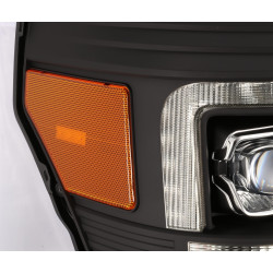 Купити Передні фари Ford Super Duty 2011-2016 LED NOVA серія чорні AlphaRex AHL-FD11-N-B