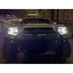 Купить Передние фары Toyota Tacoma 2005-2011 LED NOVA серия цвет Alpha-Black AlphaRex AHL-TT05-N-LB
