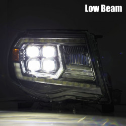Купить Передние фары Toyota Tacoma 2005-2011 LED NOVA серия хром AlphaRex AHL-TT05-N-C