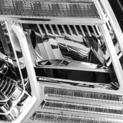 Купить Передние фары Toyota Tacoma 2005-2011 PRO серия хром AlphaRex AHL-TT05-P-S-C