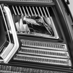 Купить Передние фары LED Toyota Tacoma 2005-2011 LED LUXX серия черные AlphaRex AHL-TT05-PL-SA-B