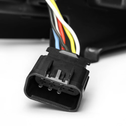 Купить Передние фары LED Chevrolet Silverado 2007-2013 LED LUXX серия углево-черные AlphaRex AHL-CL07-PL-SA-LB