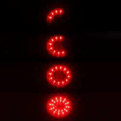 Купить Задние фары Chevrolet Corvette 2005-2013 LED PRO серия углево-черные AlphaRex ATL-CCV05-W-LBS