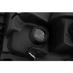 Купить Передние фары LED Toyota Tundra 2014-2021 LED LUXX серия черные AlphaRex AHL-TUN14-PL-SA-B