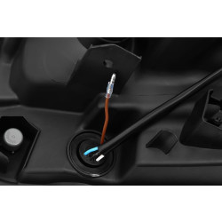 Купить Передние фары LED Toyota Tundra 2014-2021 LED LUXX серия черные AlphaRex AHL-TUN14-PL-SA-B