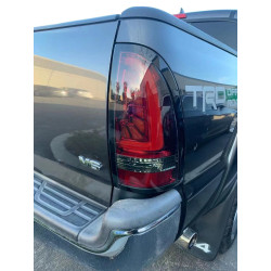 Купить Задние фары Toyota Tacoma 2005-2015 LED PRO серия красно-дымчатые AlphaRex ATL-TT05-R-RS