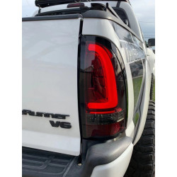 Купить Задние фары Toyota Tacoma 2005-2015 LED PRO серия красно-дымчатые AlphaRex ATL-TT05-R-RS