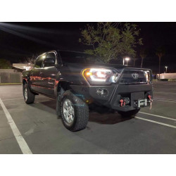 Купить Передние фары Toyota Tacoma 2012-2015 PRO серия черные AlphaRex AHL-TT12-P-S-B