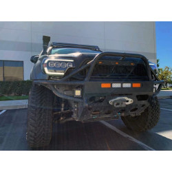 Купить Передние фары Toyota Tacoma 2012-2015 LED NOVA серия цвет Alpha-Black AlphaRex AHL-TT12-N-FLB