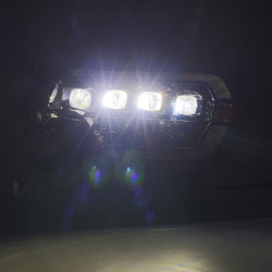 Купить Передние фары Toyota Tacoma 2012-2015 LED NOVA серия черные AlphaRex AHL-TT12-N-B