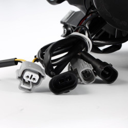 Купить Передние фары Toyota 4Runner 2010-2013 PRO серия черные AlphaRex AHL-T410-P-S-B