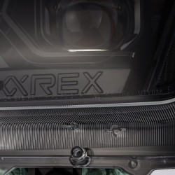 Купить Передние фары LED Toyota 4Runner 2010-2013 LED LUXX серия углево-черные AlphaRex AHL-T410-PL-SA-FLB