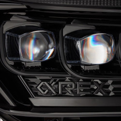 Купить Передние фары Toyota 4Runner 2010-2013 LED NOVA серия цвет Alpha-Black AlphaRex AHL-T410-N-FLB