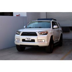 Купить Передние фары Toyota 4Runner 2010-2013 LED NOVA серия цвет Alpha-Black AlphaRex AHL-T410-N-FLB