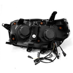 Купить Передние фары Toyota 4Runner 2010-2013 LED NOVA серия цвет Alpha-Black AlphaRex AHL-T410-N-FLB