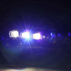 Купить Передние фары Toyota 4Runner 2010-2013 LED NOVA серия цвет Alpha-Black AlphaRex AHL-T410-N-FLB