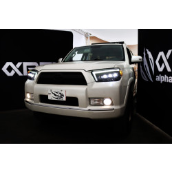 Купить Передние фары Toyota 4Runner 2010-2013 LED NOVA серия черные AlphaRex AHL-T410-N-B