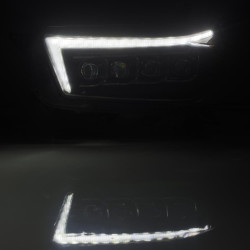 Купить Передние фары Toyota 4Runner 2010-2013 LED NOVA серия черные AlphaRex AHL-T410-N-B