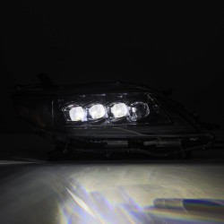 Купить Передние фары Toyota Sienna 2011-2020 LED NOVA серия цвет Alpha-Black AlphaRex AHL-TS11-N-FLB
