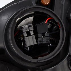 Купить Передние фары Toyota Sienna 2011-2020 LED NOVA серия цвет Alpha-Black AlphaRex AHL-TS11-N-FLB