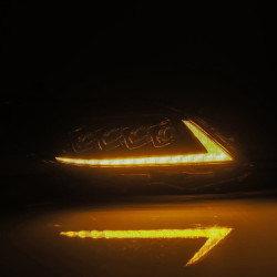 Buy Front headlights Toyota Sienna 2011-2020 LED NOVA Black Alpharex AHL-TTS11-N-B