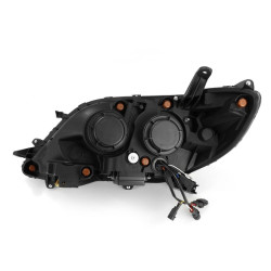 Buy Front headlights Toyota Sienna 2011-2020 LED NOVA Black Alpharex AHL-TTS11-N-B