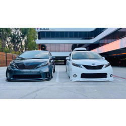 Buy Front headlights Toyota Sienna 2011-2020 LED LUXX Series Color Alpha-Black Alpharex AHL-TS11-PL-SA-FLB