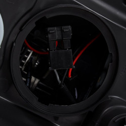 Buy Front headlights Dodge RAM 2500 2019-2023 LED LUXX Series Color ALPHA-BLACK ALPHAREX AHL-DR219-PL-SA-FLB