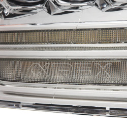 Buy Front headlights Dodge RAM 1500 Classic 2009-2023 Led G2 Style Nova Series Chrome Alpharex AHL-DR09-G5-N-C