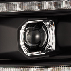 Buy Front headlights Dodge Ram 1500 Classic 2009-2023 Led G2 Style Luxx Series Black Alpharex Ahl-DR09-G5-PL-SA-B