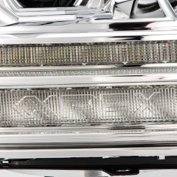 Buy Front headlights Dodge Ram 1500 Classic 2009-2023 Led G2 Style Luxx Series Chrome Alpharex AHL-DR09-G5-PL-SA-C