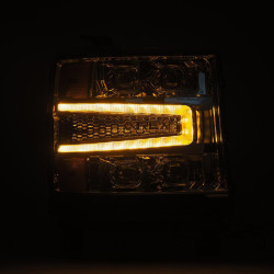 Buy Front headlights Chevrolet Silverado 1500 2016-2018 LED NOVA CHRM ALPHARAREX AHL-CL16-N-C