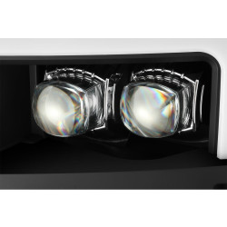 Buy Front headlights Chevrolet Silverado 2500Hd 2015-2019 LED NOVA Black / Chrome Grill Insert Alpharex Ahl-CL215-N-SA-B.