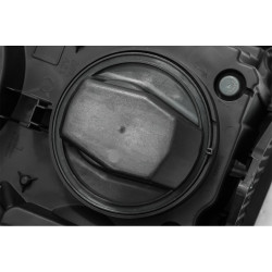 Buy Front headlights Chevrolet Silverado 2500Hd 2015-2019 LED NOVA Series Carbohydrate-Black / Black Grill Insert Alpharex AHL-CL215-N-SA-LB.