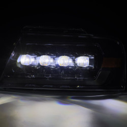 Buy Ford Ford F150 2004-2008 LED NOVA Series Color ALPHA-BLACK ALPHAREX AHL-FF04-N-FLB