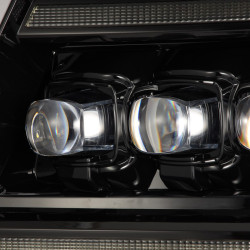 Buy Ford Ford F150 2004-2008 LED NOVA Series Color ALPHA-BLACK ALPHAREX AHL-FF04-N-FLB