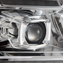 Купить Передние фары Ford F150 2004-2008 LED LUXX серия хром AlphaRex AHL-FF04-PL-SA-C
