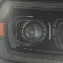 Купить Передние фары Ford F150 2004-2008 LED LUXX серия цвет Alpha-Black AlphaRex AHL-FF04-PL-SA-FLB