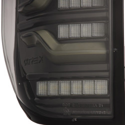 Купить Задние фары Toyota Tundra 2014-2021 LED LUXX серия черные AlphaRex RTL-TUN14-SA-YW-BS