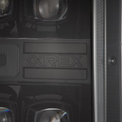 Купити Передні фари Ford Super Duty 2008-2010 LED NOVA серія колір Alpha-Black AlphaRex AHL-FD08-G2-N-FLB