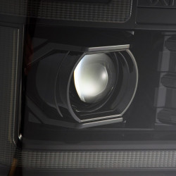 Купити Передні фари Ford Super Duty 2008-2010 LED LUXX серія колір Alpha-Black AlphaRex AHL-FD08-G2-PL-SA-FLB
