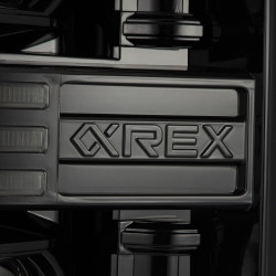 Купити Передні фари Ford Super Duty 2008-2010  PRO серія колір Alpha-Black AlphaRex AHL-FD08-P-S-FLB